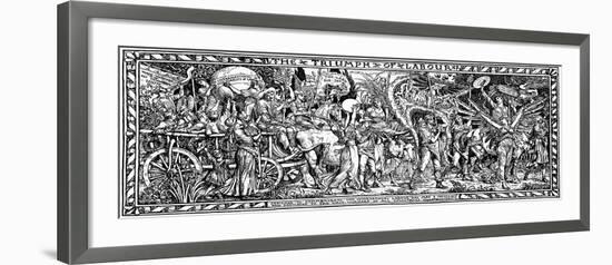 The Triumph of Labour-Walter Crane-Framed Giclee Print