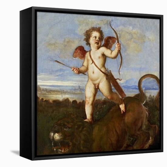 The Triumph of Love, C. 1545-Titian (Tiziano Vecelli)-Framed Premier Image Canvas