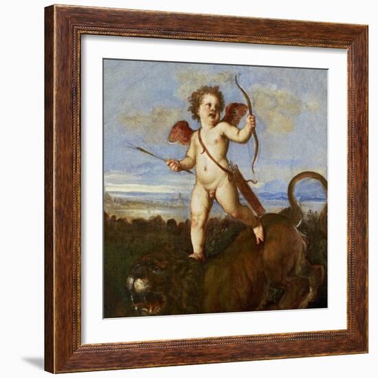 The Triumph of Love, C. 1545-Titian (Tiziano Vecelli)-Framed Giclee Print