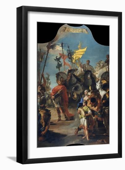 The Triumph of Marius, 1729-Giovanni Battista Tiepolo-Framed Giclee Print