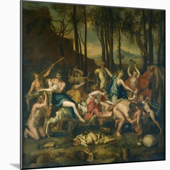 The Triumph of Pan, 1636-Nicolas Poussin-Mounted Giclee Print