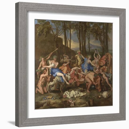 The Triumph of Pan, 1636-Nicolas Poussin-Framed Giclee Print