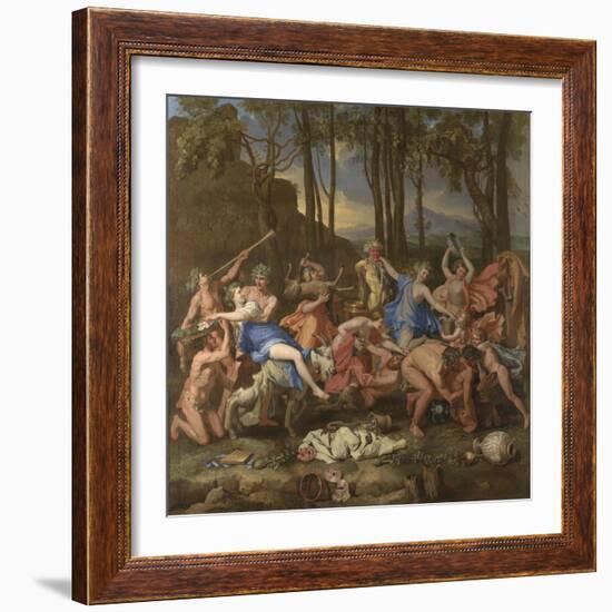 The Triumph of Pan, 1636-Nicolas Poussin-Framed Giclee Print