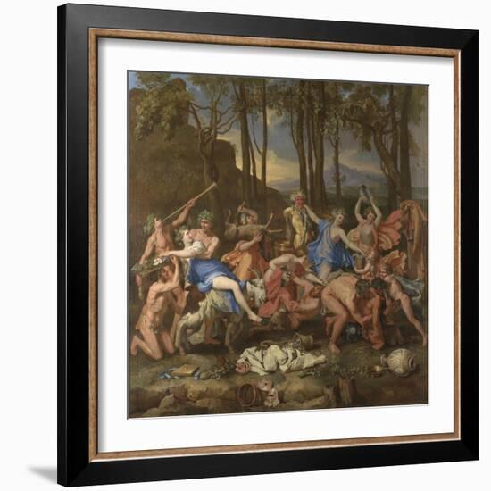 The Triumph of Pan, 1636-Nicolas Poussin-Framed Giclee Print