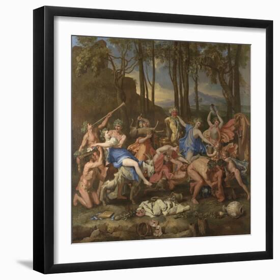 The Triumph of Pan, 1636-Nicolas Poussin-Framed Giclee Print