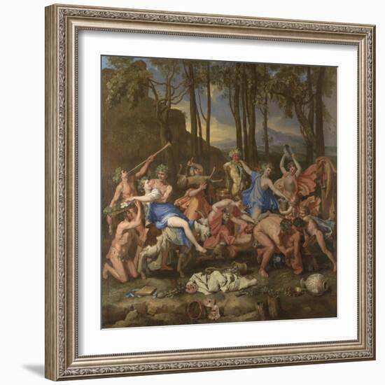 The Triumph of Pan, 1636-Nicolas Poussin-Framed Giclee Print