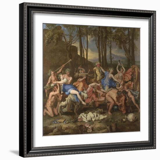 The Triumph of Pan, 1636-Nicolas Poussin-Framed Giclee Print