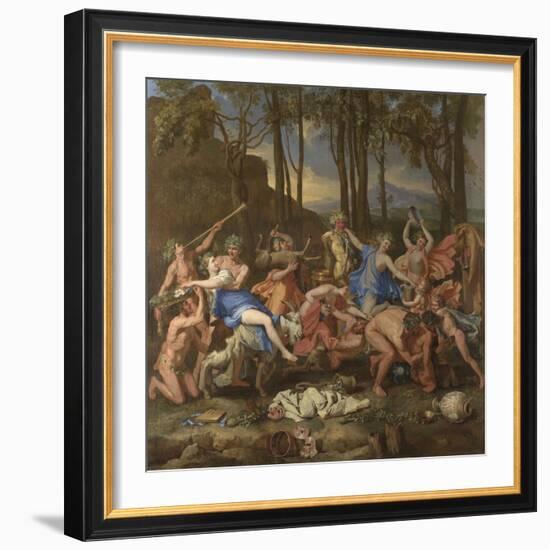 The Triumph of Pan, 1636-Nicolas Poussin-Framed Giclee Print