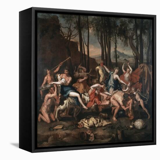 The Triumph of Pan, 17th century-Nicolas Poussin-Framed Premier Image Canvas