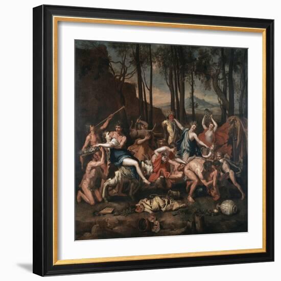 The Triumph of Pan, 17th century-Nicolas Poussin-Framed Giclee Print