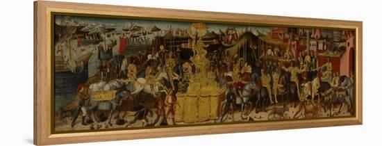 The Triumph of Scipio Africanus, C.1460 (Tempera on Fabric Mounted on Panel) (See also 488154)-Biagio D'Antonio-Framed Premier Image Canvas