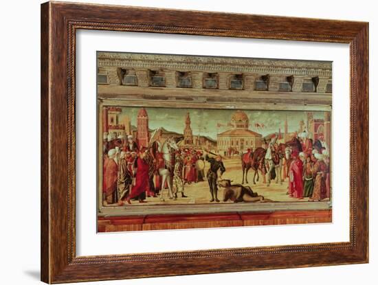 The Triumph of St. George, 1501-7-Vittore Carpaccio-Framed Giclee Print