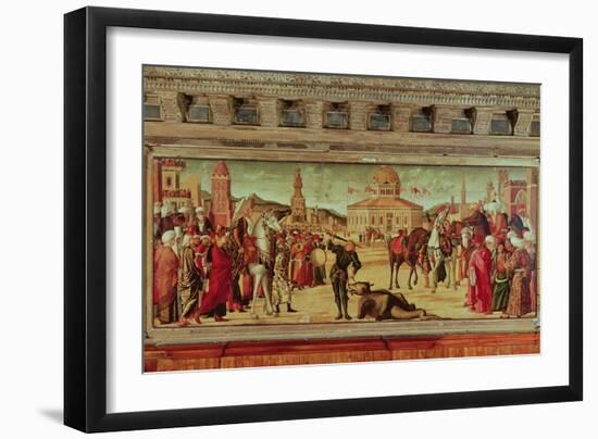 The Triumph of St. George, 1501-7-Vittore Carpaccio-Framed Giclee Print