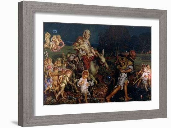 The Triumph of the Innocents, 1876-William Holman Hunt-Framed Giclee Print