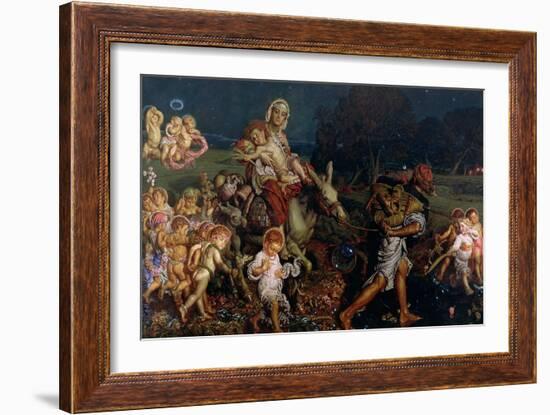 The Triumph of the Innocents, 1876-William Holman Hunt-Framed Giclee Print