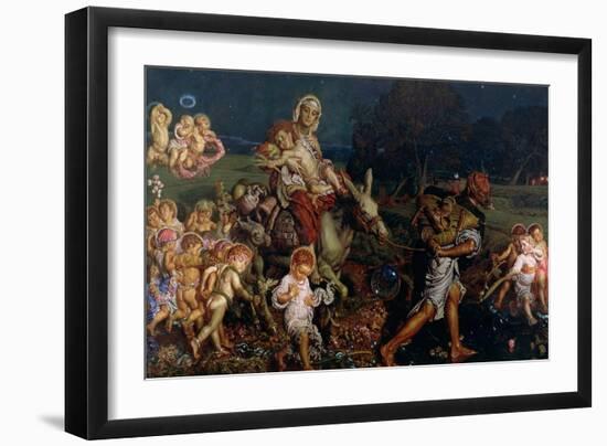 The Triumph of the Innocents, 1876-William Holman Hunt-Framed Giclee Print