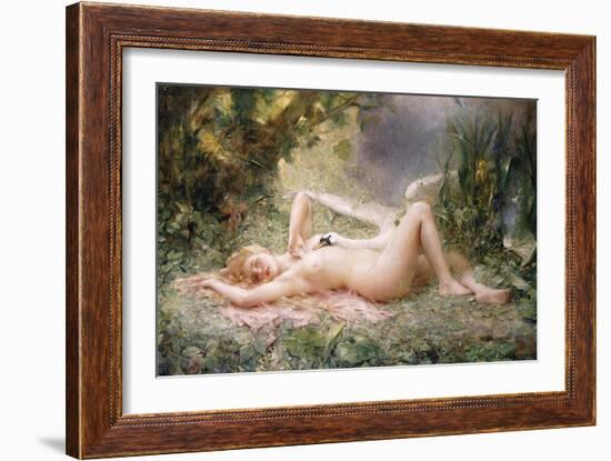 The Triumph of the Swan-Leon Francois Comerre-Framed Giclee Print