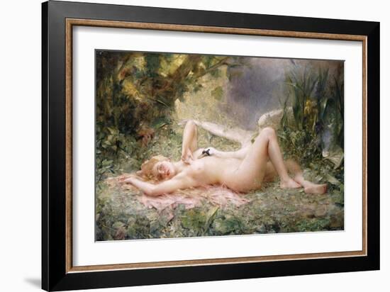 The Triumph of the Swan-Leon Francois Comerre-Framed Giclee Print