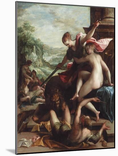 The Triumph of Truth, C.1598 (Oil on Copper)-Johann or Hans von Aachen-Mounted Giclee Print