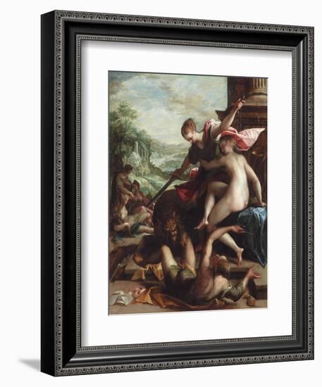 The Triumph of Truth, C.1598 (Oil on Copper)-Johann or Hans von Aachen-Framed Giclee Print