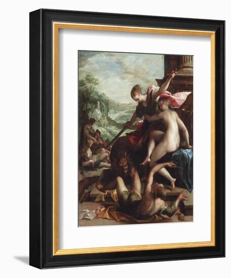 The Triumph of Truth, C.1598 (Oil on Copper)-Johann or Hans von Aachen-Framed Giclee Print