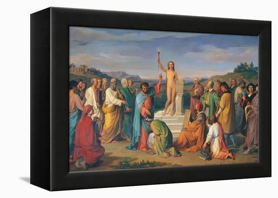 The Triumph of Truth-Luigi Mussini-Framed Premier Image Canvas