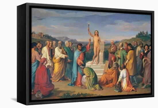 The Triumph of Truth-Luigi Mussini-Framed Premier Image Canvas