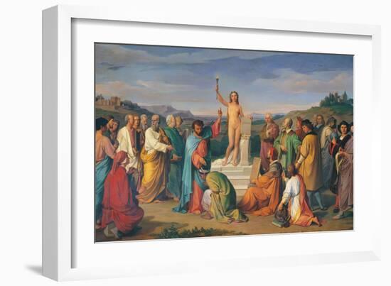 The Triumph of Truth-Luigi Mussini-Framed Giclee Print