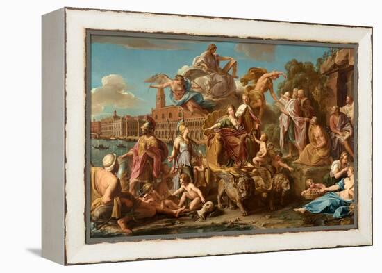 The Triumph of Venice, 1737-Pompeo Girolamo Batoni-Framed Premier Image Canvas