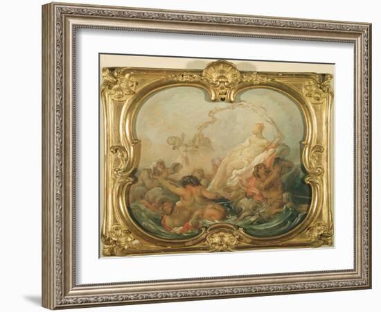 The Triumph of Venus, before 1758-Francois Boucher-Framed Giclee Print