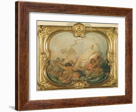 The Triumph of Venus, before 1758-Francois Boucher-Framed Giclee Print