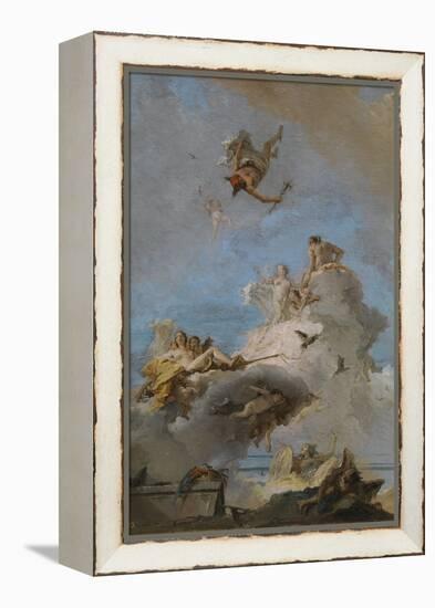 The Triumph of Venus, Between 1762 and 1765-Giandomenico Tiepolo-Framed Premier Image Canvas