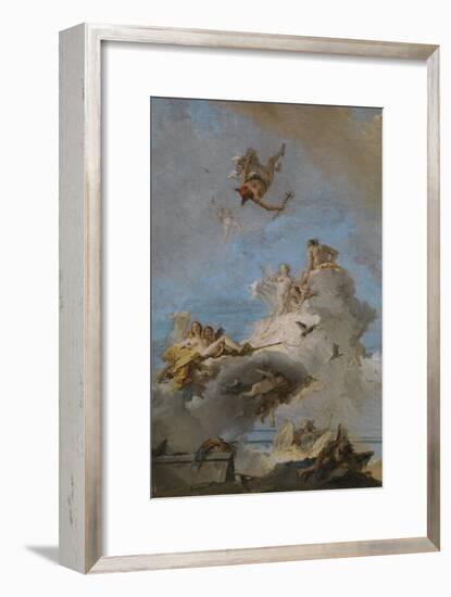 The Triumph of Venus, Between 1762 and 1765-Giandomenico Tiepolo-Framed Giclee Print