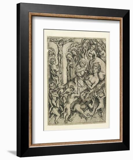 The Triumph over All Temptation in the Hour of Death-null-Framed Giclee Print