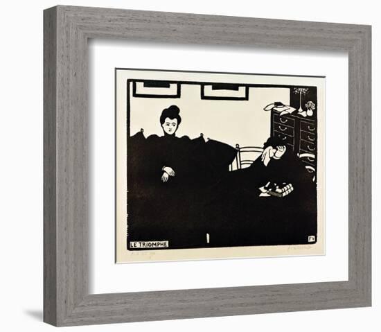 The Triumph-Félix Vallotton-Framed Giclee Print