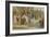 The Triumphal Entry of Jesus into Jerusalem-null-Framed Giclee Print