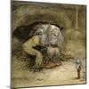 The Troll and the Boy-John Bauer-Mounted Giclee Print