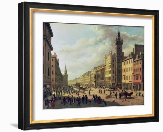 The Trongate, Glasgow, 1826-John Knox-Framed Giclee Print