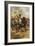 The Trophy, Soldier of 4th French Dragoon Regiment with Prussian Flag, 1806-Edouard Detaille-Framed Giclee Print