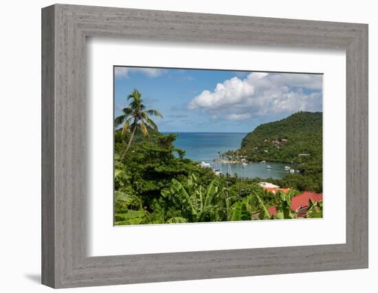 The tropical and very sheltered Marigot Bay, St. Lucia, Windward Islands, West Indies Caribbean, Ce-Martin Child-Framed Photographic Print