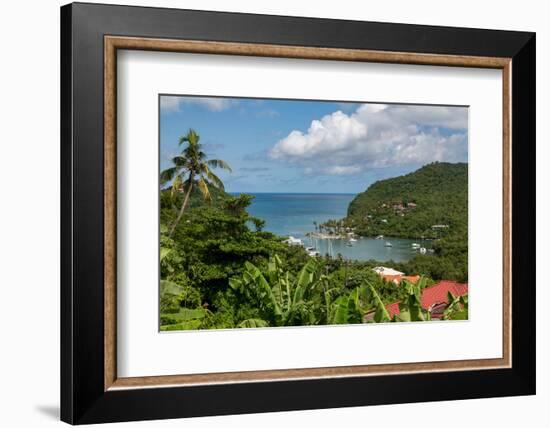 The tropical and very sheltered Marigot Bay, St. Lucia, Windward Islands, West Indies Caribbean, Ce-Martin Child-Framed Photographic Print