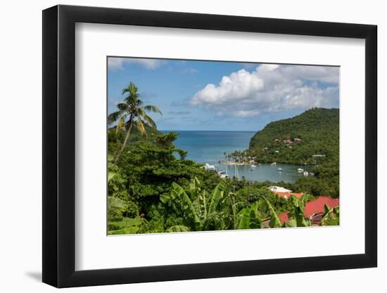 The tropical and very sheltered Marigot Bay, St. Lucia, Windward Islands, West Indies Caribbean, Ce-Martin Child-Framed Photographic Print