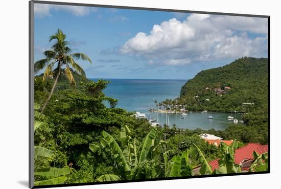 The tropical and very sheltered Marigot Bay, St. Lucia, Windward Islands, West Indies Caribbean, Ce-Martin Child-Mounted Photographic Print