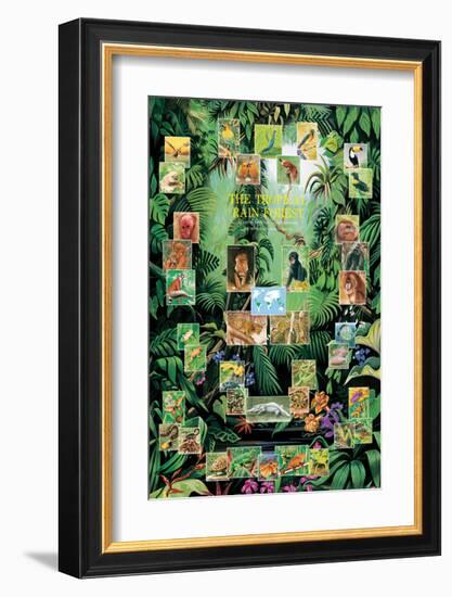 The Tropical Rain Forest-null-Framed Premium Giclee Print