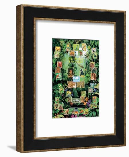 The Tropical Rain Forest-null-Framed Art Print