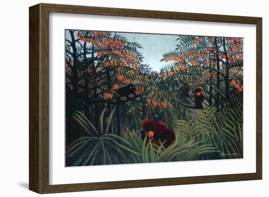 The Tropics, 1910-Henri Rousseau-Framed Premium Giclee Print