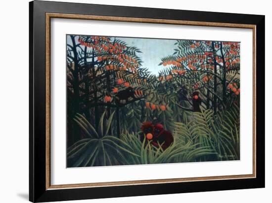 The Tropics, 1910-Henri Rousseau-Framed Premium Giclee Print