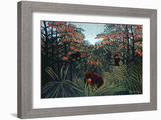 The Tropics, 1910-Henri Rousseau-Framed Giclee Print