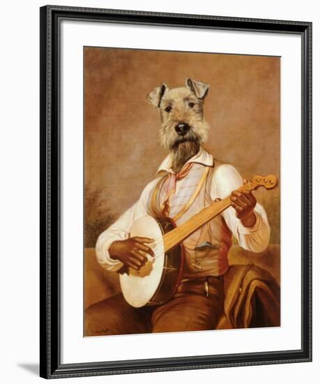 The Troubadour-Thierry Poncelet-Framed Art Print