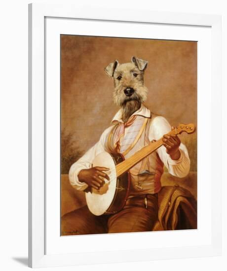 The Troubadour-Thierry Poncelet-Framed Art Print